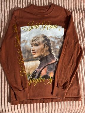 Taylor Swift Gold Rush Long-Sleeve (evermore)
